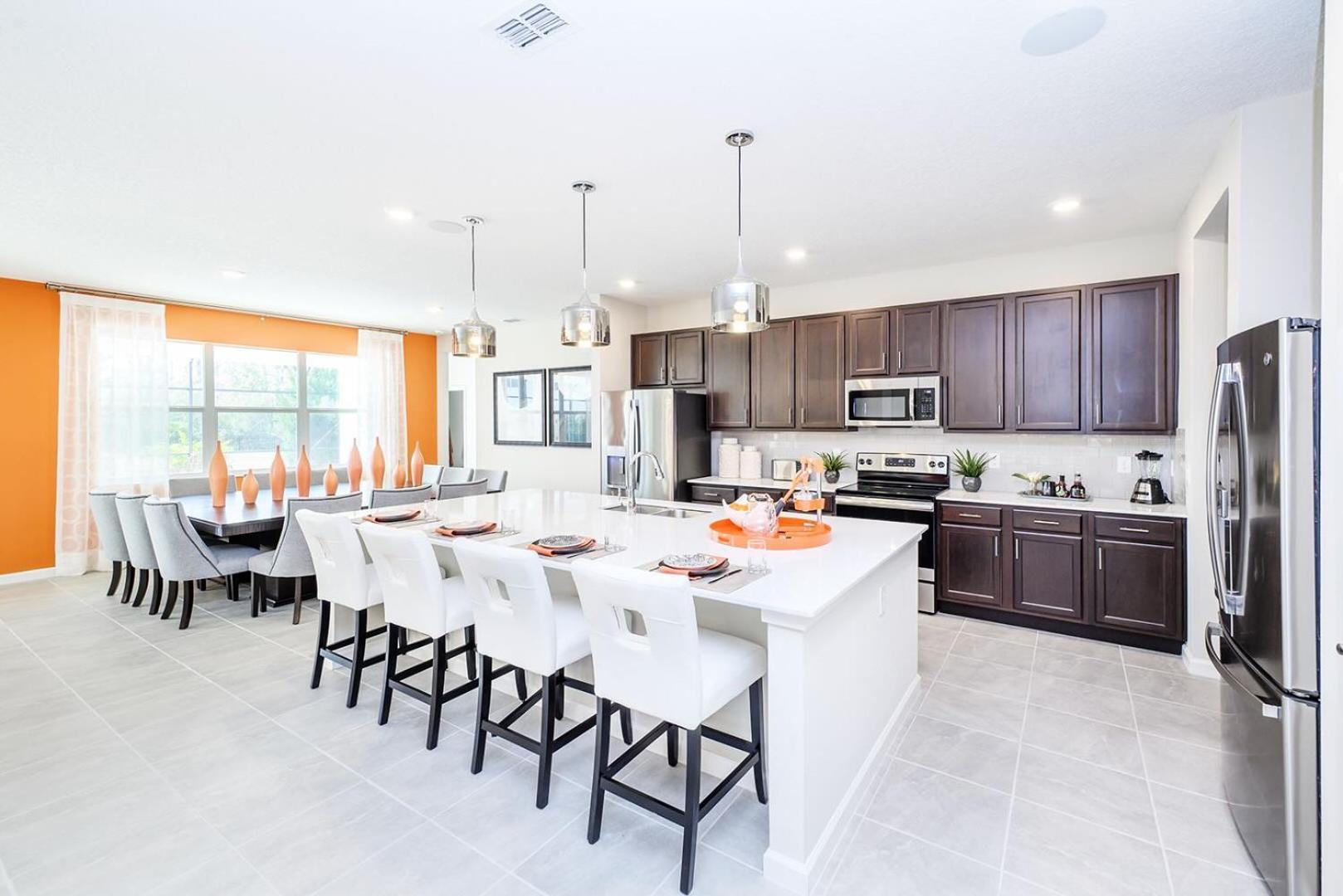 15Br Mansion Home With Pool & Hot Tub-Near Disney キシミー エクステリア 写真